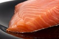 Yummy portion of salmon Royalty Free Stock Photo