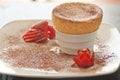 Yummy Souffle with Strawberries