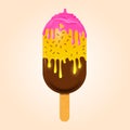 Yummy Sweet Lolly Royalty Free Stock Photo