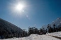 Yumthang Valley Royalty Free Stock Photo