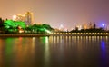 Yundang lake night view