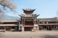 Shaxi Ancient village. a famous Ancient village of Jianchuan, Yunnan, China. Royalty Free Stock Photo