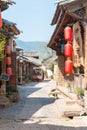 Shaxi Ancient village. a famous Ancient village of Jianchuan, Yunnan, China. Royalty Free Stock Photo