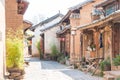Shaxi Ancient village. a famous Ancient village of Jianchuan, Yunnan, China. Royalty Free Stock Photo