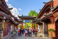 Lijiang ancient town gate, Yunnan, China