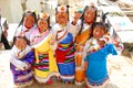 YUNNAN, CHINA - MARCH 20 : Unidentified Chinese Tibetan girls dr