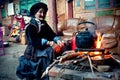 Yunnan, China minorities old lady