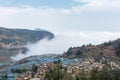 Yunnan landscape of terraced field Royalty Free Stock Photo