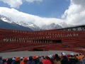 Yunnan Lijiang China Impression Lijiang Jade Dragon Snow Mountain Entertainment Show Performance