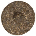 Yunnan raw sheng high mounting puerh tea with stone impress over
