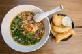 Yunnan rice noodle soup with deep-fried doughstick