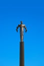 Yuri Gagarin monument - Moscow Russia Royalty Free Stock Photo