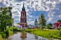 Holy Intercession Church in Yuriev-Polsky town Royalty Free Stock Photo