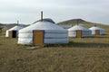 Yurt camp in Mongolia