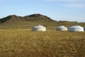 Yurt camp in Mongolia