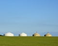 Yurts Royalty Free Stock Photo