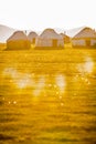 Yurts in Kyrgyzstan