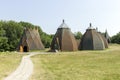 Yurts in opusztaszer