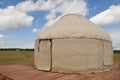 Yurts replicas Royalty Free Stock Photo