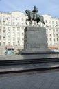 Yury Dolgoruky Monument in Moscow Royalty Free Stock Photo