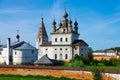 Yuryev-Polsky, Vladimir Oblast, Russia - September, 2020: Mikhailo-Arkhangelskiy Monastery, Michael Archangel Cathedral Royalty Free Stock Photo