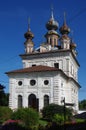 Yuryev-Polsky, Vladimir Oblast, Russia - September, 2020: Mikhailo-Arkhangelskiy Monastery, Michael Archangel Cathedral Royalty Free Stock Photo