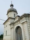 Yuryevsky monastery, male, active, Veliky Novgorod, lake Ilmen, walk, artifacts, antiquity, monument, spring