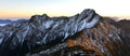 Yushan national park Mt. jady main peak Royalty Free Stock Photo