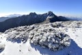 Yushan national park Mt. jady main peak and east peak