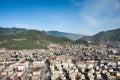 Yushu(JYEKUNDO) City. This is the Tibetan city of Qinghai, China. Royalty Free Stock Photo