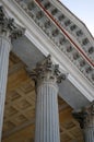 Yusupov` temple tomb in the Estate Arkhangelsk park. Royalty Free Stock Photo