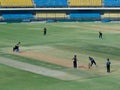 Yuvraj Singh batting in T-20 Match at Holkar Cricket Stadium-Indore Royalty Free Stock Photo