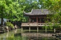 Yuyuan garden Garden of Happiness in center of Shanghai China Royalty Free Stock Photo