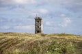 Yuzhno-Kurilsky inactive lighthouse in Yuzhno-Kurilsk city, Russia