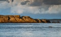 The Yxney and coastal path at Osteroya in Sandefjord in Norway Royalty Free Stock Photo