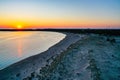 Yyteri beach aerial 1 Royalty Free Stock Photo