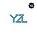YZL Logo Letter Monogram Design Royalty Free Stock Photo