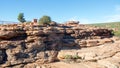 Z-Bend: Cliff Overlook Royalty Free Stock Photo