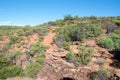 Z-Bend: Sandstone Bushland Royalty Free Stock Photo