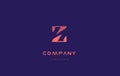 Z company small letter logo icon design