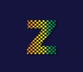 Z Megapixels Creative Logo Design Concept