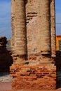 ZaÃ±a convents of the Catholic religion during the 16th century Belonging to the viceroyalty of Peru destroyed by the rise Royalty Free Stock Photo