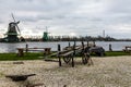 Zaandam, The Netherlands - December 10, 2009: Zaanse Schans - an open air museum in the town of Zaandam, Europe Royalty Free Stock Photo