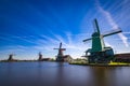 Zaanse Schans Very popular tourist attractions in Holland.