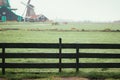 Zaanse Schans Windmills Royalty Free Stock Photo