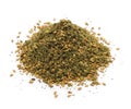 Zaatar,  middle eastern herb spice mixture Royalty Free Stock Photo