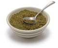 Zaatar,  middle eastern herb spice mixture Royalty Free Stock Photo