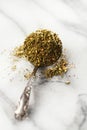 Zaatar spice mix Royalty Free Stock Photo