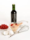 Zabaglione cookery Royalty Free Stock Photo