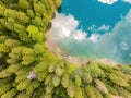 Zabojsko lake in National Park Durmitor, Montenegro, Europe Royalty Free Stock Photo